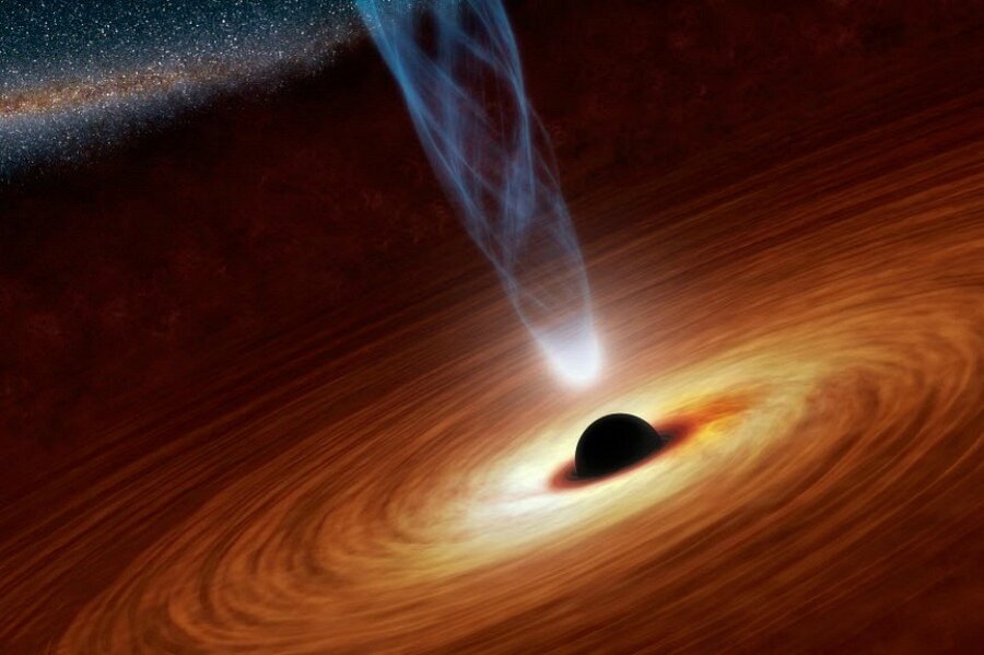 First ever photograph of a supermassive black hole